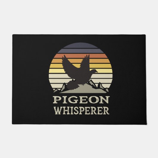 Paillasson Pigeon Whisperer (Devant)