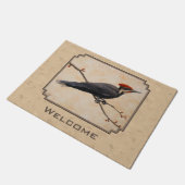 Paillasson Pileated Woodpecker (Incliné)