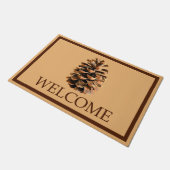 Paillasson Pine Cone - Bienvenue (Incliné)