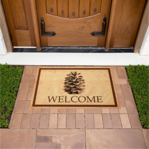 Paillasson Pine Cone - Bienvenue