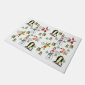 Paillasson Pingouin Matt Doormat Noël (Incliné)