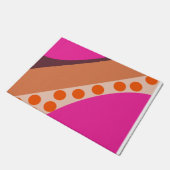 Paillasson Pink chaud et orange (Incliné)