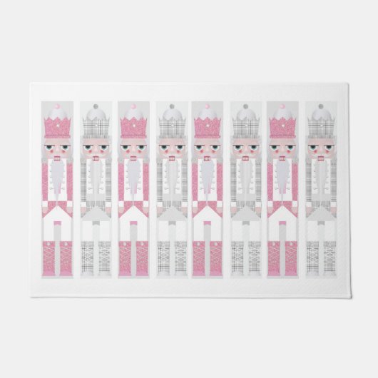 Paillasson Pink Christmas Nutcracker Mat (Devant)