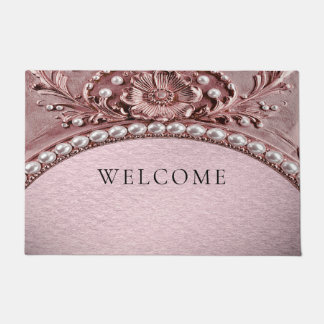 Paillasson Pink Flower Doormat