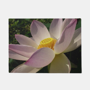 Paillasson Pink Lotus Flower III Summer Floral