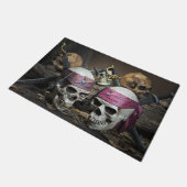 Paillasson Pirate Skuls porte mat (Incliné)