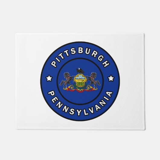 Paillasson Pittsburgh Pennsylvanie (Devant)