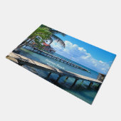 Paillasson Plage de Roatán, Honduras (Incliné)