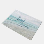 Paillasson Plage Dreams Citation Inspiration Rétro Ocean Wave (Incliné)