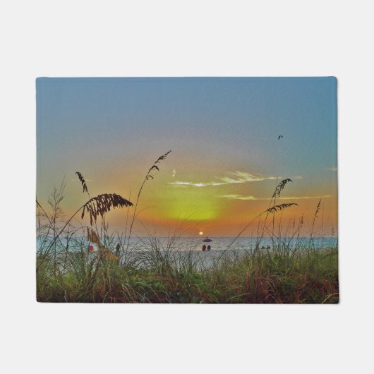 Paillasson Plage Sunset Door Mat (Devant)