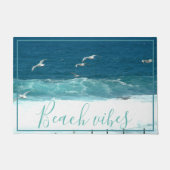 Paillasson Plage Vibes Ocean Waves Porte Mat (Devant)