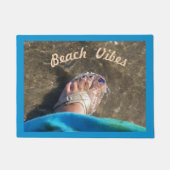 Paillasson Plage Vibes Sandal et Surf Porte (Devant)