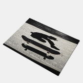 Paillasson planche à roulettes serrée (Incliné)