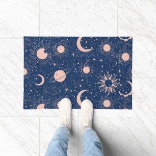 Paillasson Planètes et étoiles Motif