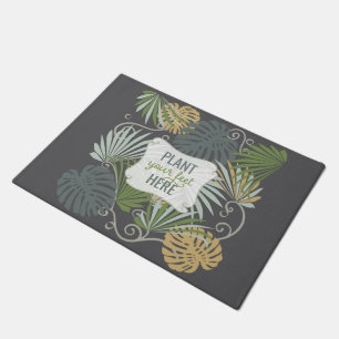 Paillasson Plante Vos Pieds Ici Porte Mat