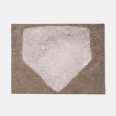 Paillasson Plaque de base de baseball (Devant)
