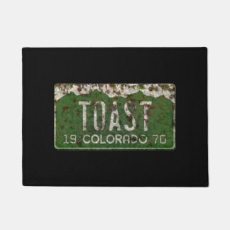 Paillasson Plaque de licence Vintage rouillée Colorado Automo