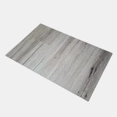 Paillasson Plaques de plancher en bois gris (Incliné)