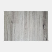 Paillasson Plaques de plancher en bois gris (Devant)