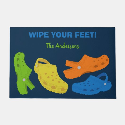 Paillasson Plastique Décontracté Moccasin Chaussures Collage (Devant)