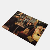 Paillasson Plat bleu 2 (Incliné)