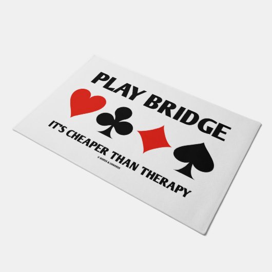 Paillasson Play Bridge C'est moins cher que les combinaisons (Incliné)