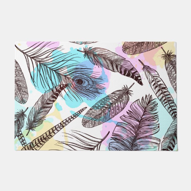 Paillasson Plumes de paquetage (Devant)