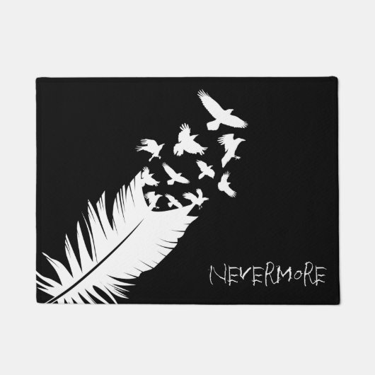 Paillasson Plus jamais, Raven (Devant)
