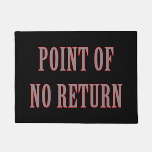 Paillasson Point De Retour (Devant)