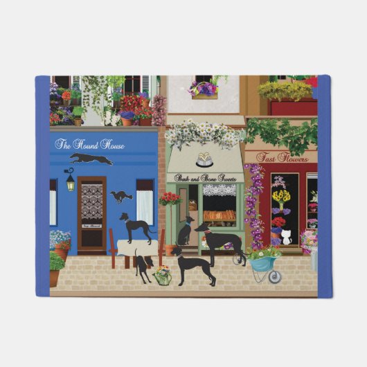 Paillasson Points de vue - Hound Day Out v2 (Devant)