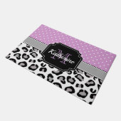 Paillasson Points et Empreintes de léopard (Incliné)