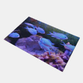 Paillasson Poisson bleu tropical (Incliné)