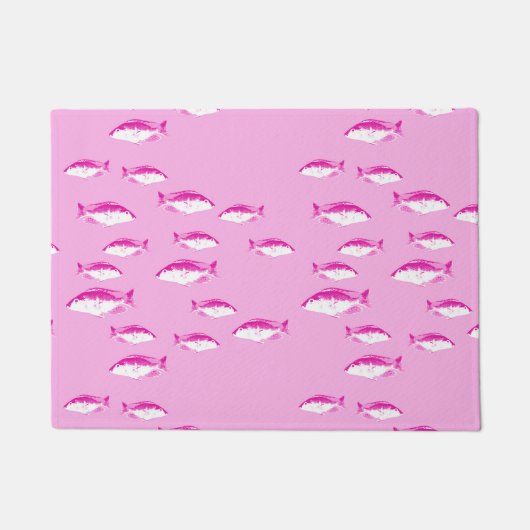 Paillasson Poisson rose (Devant)