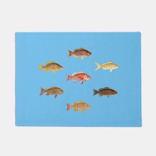 Paillasson Poisson Snapper coloré
