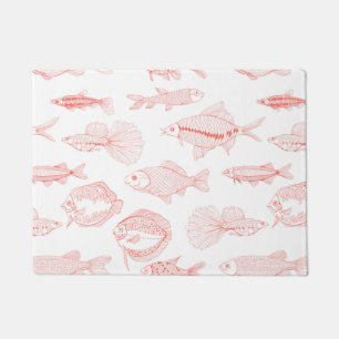 Paillasson Poissons