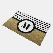 Paillasson Pôle Noir Or Famille Pointe Pointe Première (Incliné)