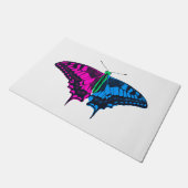 Paillasson Polysexual Pride Flag Swallowtail Butterfly (Incliné)
