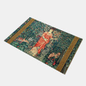 PAILLASSON POMONA TENANT DES FRUITS EN VERDURE, ANIMAUX FORES (Incliné)