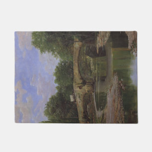 Paillasson Pont sur une rivière (par Santiago Rusiñol)