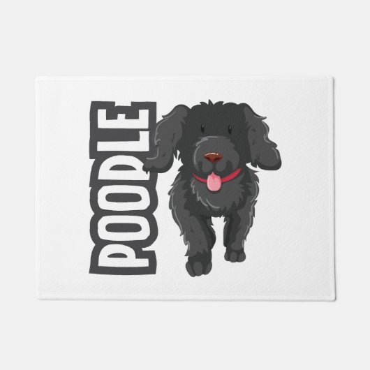 Paillasson Poodle (Devant)