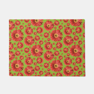 Paillasson Pop Daisy Rouge
