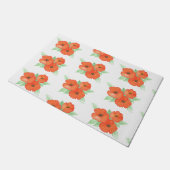 Paillasson Poppies orange (Incliné)