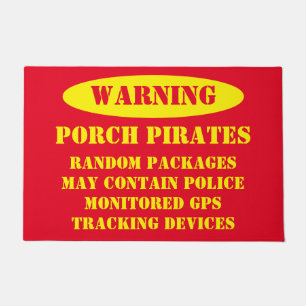 PAILLASSON PORCH PIRATES