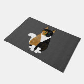 Paillasson Pormat de chat de Calico (Incliné)