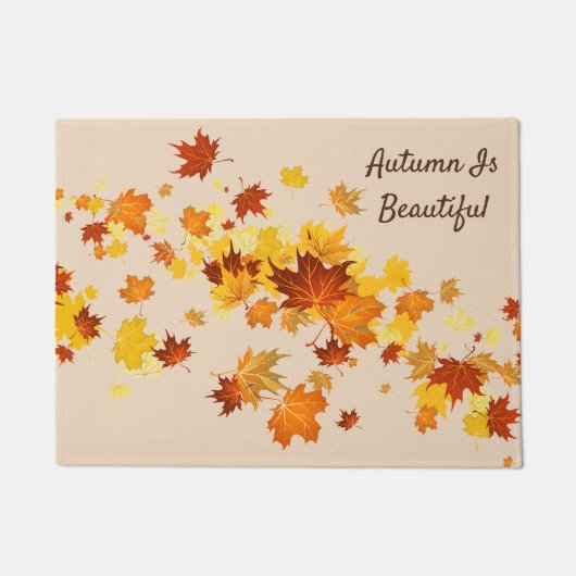 Paillasson Pormat de feuilles d'automne (Devant)