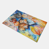 Paillasson Pormat de feuilles d'automne (Incliné)