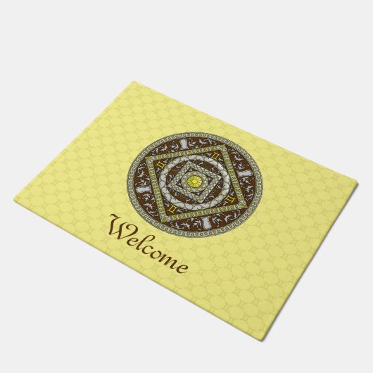 Paillasson Pormat de Gemini Mandala (Incliné)