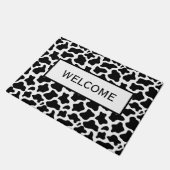 Paillasson Pormat de vache de bienvenue (Incliné)