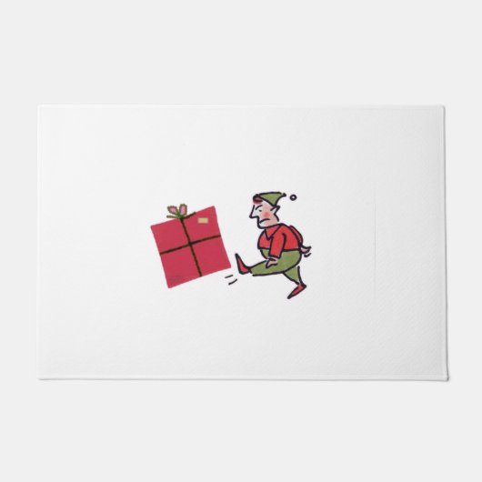 Paillasson Pormat Elf en colère (Devant)