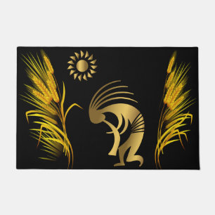 Paillasson Pormat Kokopelli de Southwestern Springtime